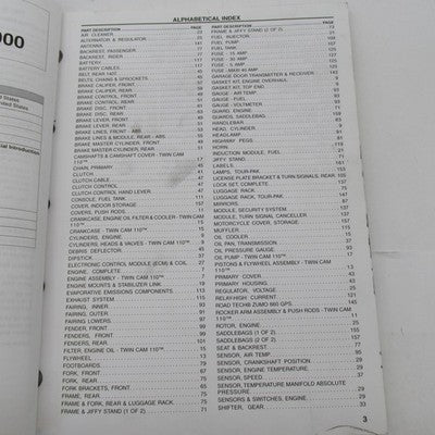 Harley Davidson Official Factory 2011 FLTRUSE Model Parts Catalog 9989