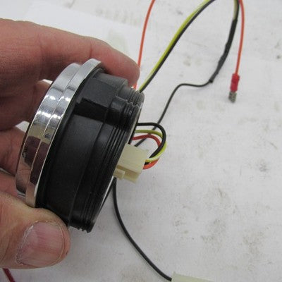 Harley-Davidson OEM Dyna Chrome Mirrored LED Fuel Gauge