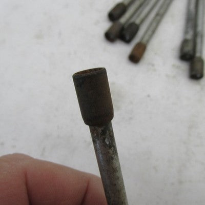 Lot of 8 Triumph BSA Vintage 4-7/8" 123mm Push Rods