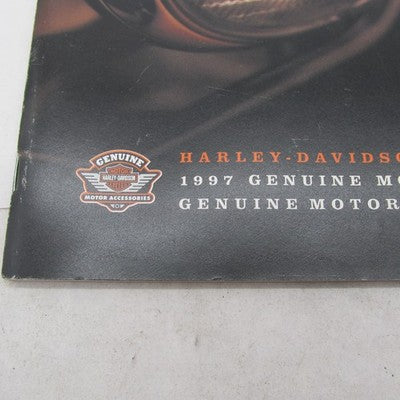 Harley Davidson 1997 Genuine Motor Accessories & Parts Catalog 99566-9