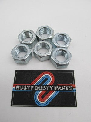 Lot of 6 Harley Davidson NOS OEM Hex Nut 7652