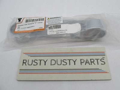 V-Twin NOS 1-3/4" Exhaust "P" Clamp Set, Chrome 31-1011