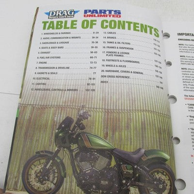 Drag Specialties Parts Unlimited 2025 Parts and Accessories Catalog 99