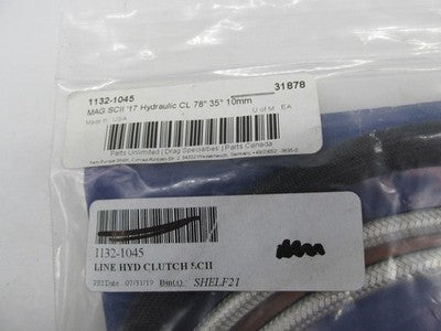 Magnum Shielding Harley Davidson SCII Hydraulic 78" Clutch Line 10mm 1