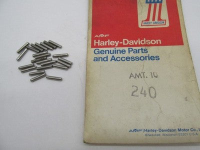 Lot of 23 Harley Davidson Genuine NOS Dowel Pins 240