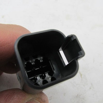 Harley-Davidson OEM Black Sealed 6-Pin Wire Connector Housing 72106-94