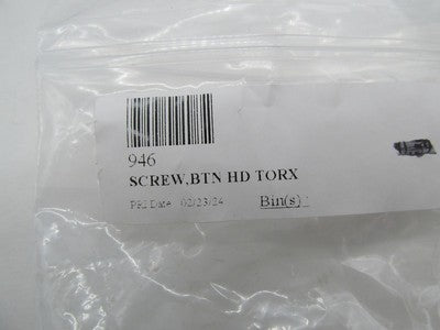 Lot of 29 Harley-Davidson Genuine NOS Button Head Torx Screws 946