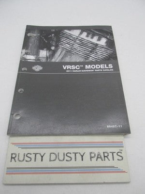 Harley-Davidson Official Factory 2011 VRSC Model Parts Catalog 99457-11