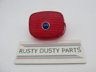 Harley Davidson Genuine  Rear Taillight Brake Lens Housing w/ Blue Jew
