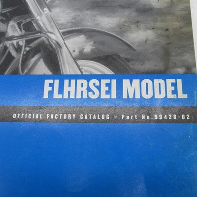 Harley Davidson Official Factory 2002 FLHRSEI Model Parts Catalog 9942