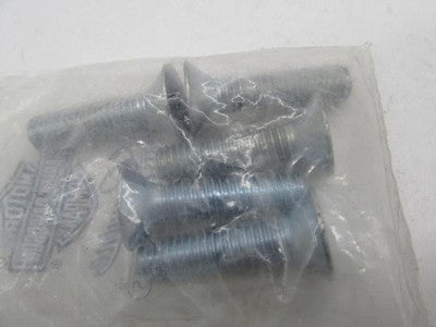 Lot of 5 Harley-Davidson Genuine NOS Flathead Screws 1605