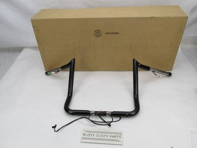 Bagger Nation NOS Pre-Wired 12" Monkey Handlebars, Black 0601-5309 MBB