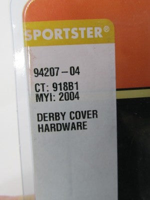 Harley-Davidson OEM NOS Derby Cover Screw Kit, Chrome 94207-04