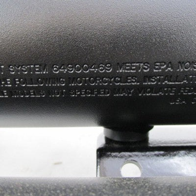 Harley Davidson OEM 12-17 Softail Slim Exhaust System Black 65600049