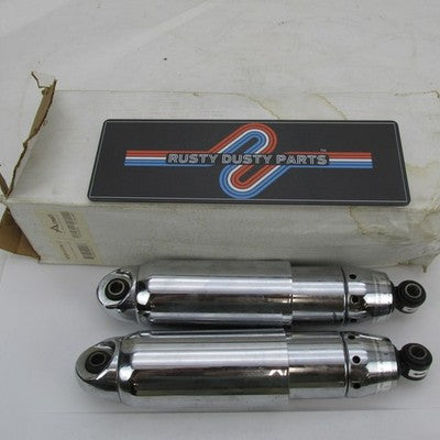 Genuine Harley-Davidson OEM NOS Arnott Chrome Adjustable Air Shocks 90