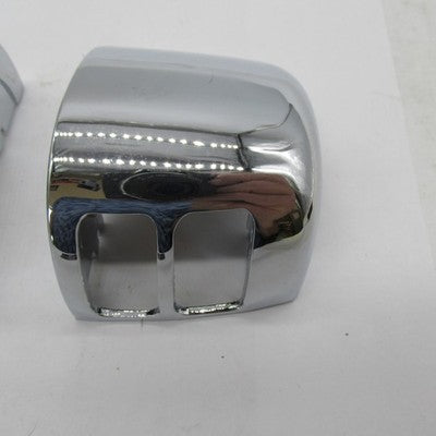 Pair of Harley Aftermarket Chrome Handlebar Switch Housings 96+