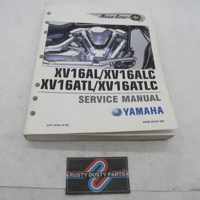 Yamaha 1999 OEM Road Star XV16AL/ALC/ATL/ATLC Service Manual LIT-11616