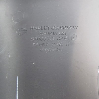 Harley Genuine OEM Touring Front Outer Batwing Fairing Gloss Black 570