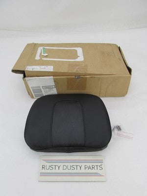 Indian Genuine OEM NOS Touring Backrest Passenger Pad, Black 2884801-V