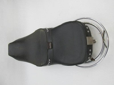 Corbin Harley Davidson 1996-03 Dyna FXD Leather Studded Seat with Grab