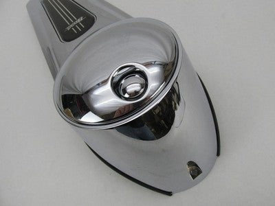 Harley Genuine NOSRoad Glide Chrome Fuel Tank Dash Console w Gas Cap 6