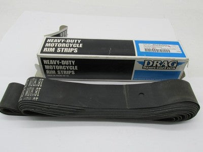 Lot of 8 Drag Specialties NOS 18 x 2" Rim Strips w/ Center Valve Hole
