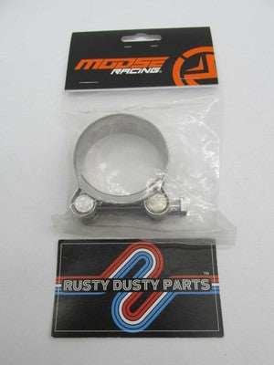 Moose Racing NOS 18610681 Stainless Steel 1.69"-1.87" Exhaust Clamp 21