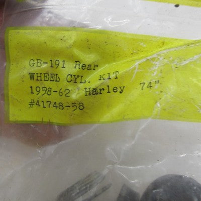Gary Bang Rear Brake Cylinder Rebuild Kit Panhead 1958-62 41748-58