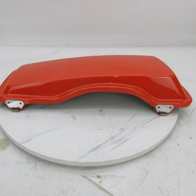 Harley Davidson OEM Left Side Saddlebag Lid Red Orange Touring 93-13 7