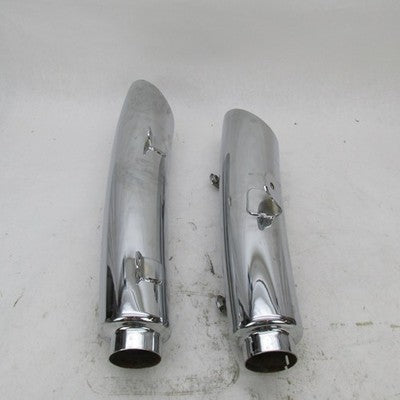Pair of Harley Davidson OEM Stock V Rod VRSC Exhaust Mufflers 65153-01