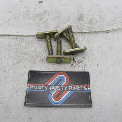 Lot of 4 Harley-Davidson OEM Exhaust Fastener T-Bolts 80057-82