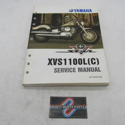 YAMAHA OEM XVS1100L © Service Manual Operator Guide LIT-11616-12-63 5