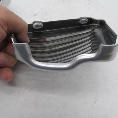 Pair of Harley OEM V-Rod Neck Frame Side Covers BDP Silver 66155-03 66
