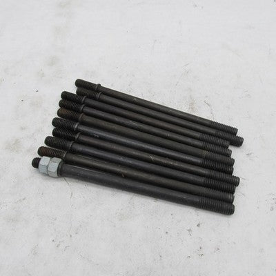 Lot of 10 Harley-Davidson 85-99 EVO Big Twin Cylinder Base Studs Black