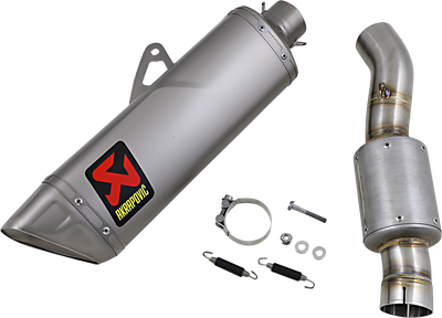Akrapovic Track Day Slip-On Line Muffler Titanium S-H10SO25-APLT