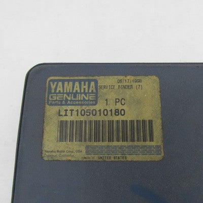Yamaha Dirt Bikes Binder w/ Set Up Manuals Service Information LIT-10