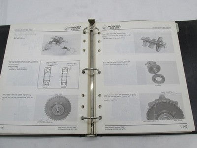 Honda Official Factory 1983-1984 XR350R Shop Service Manual Book