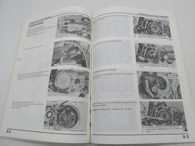 Honda Official Factory Genuine 1986 CT110 Service Manual Book