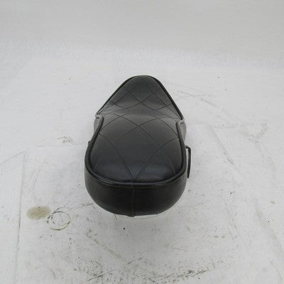 Vtg Selle Giuliari OEM Black Diamond Stitch Chopper Seat Made In Italy