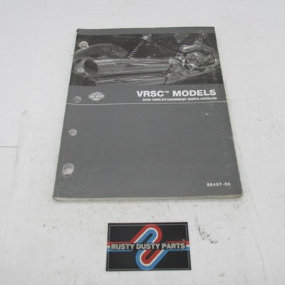 Harley-Davidson Official Factory 2008 VRSC Models Parts Catalog 9945