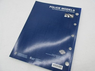 Harley-Davidson Official Factory 2012 Police Models Parts Catalog 9954