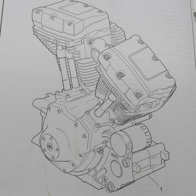 Harley Davidson OEM 2006 FLSTFSE2 Model Parts Catalog Official Factory