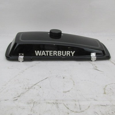 Harley OEM 93-13 Touring Police Left Saddlebag Lid Black Pinstripe 906