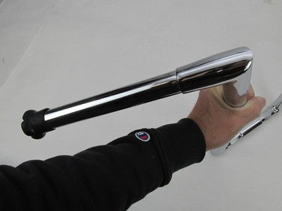 Todd's Cycle NOS 1-1/4" Strip Springer Handlebars 17" Rise, Chrome 06