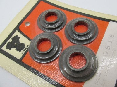 V-Twin NOS Steel Lower Valve Collar Set of 4, Black Oxide 11-0516 | 18