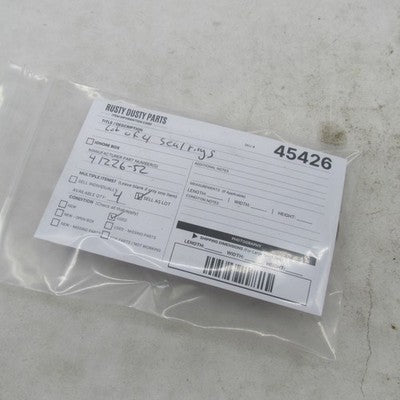 Lot of 4 Harley-Davidson OEM Wheel Bearing Seal Rings 41226-52