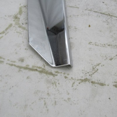 Pair Harley OEM Chrome Fork Mounted Wind Deflectors Lwr Fairings Touri