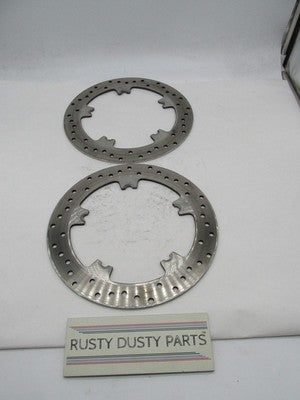 Pair of Harley-Davidson Genuine FXD Dyna Front Brake Rotors 44553-06A