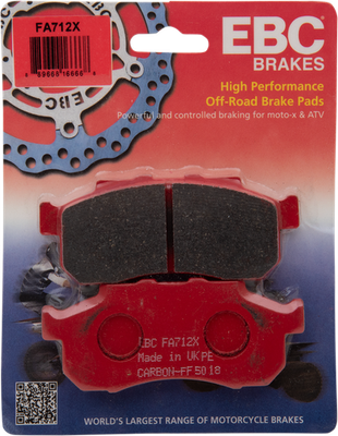 EBC Sport Carbon "X" Brake Pads FA712X
