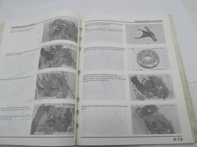 Honda Official Factory 1985 FL350R Odyssey 350 Buggy Service Manual Bo